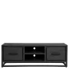 TV Lowboard in Schwarz Antik Finish - Esturado