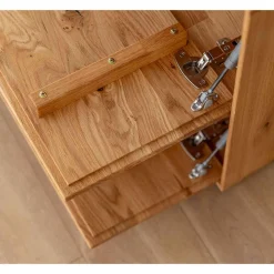 TV Lowboard mit Glas und LED Beleuchtung - Cocondar