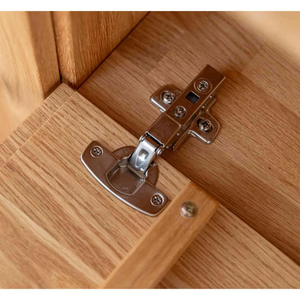 TV Lowboard mit Glas und LED Beleuchtung - Cocondar