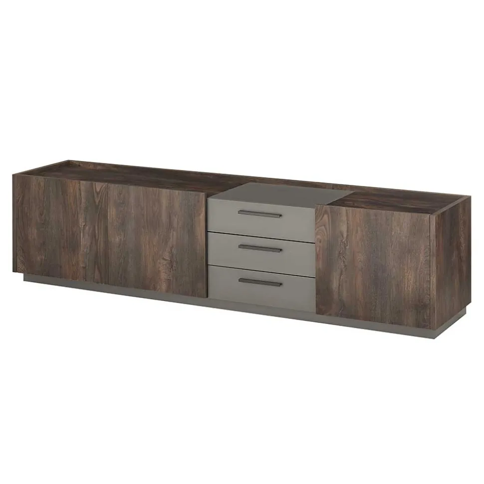 TV Lowboard und Wandregal Set - Mundo (zweiteilig)