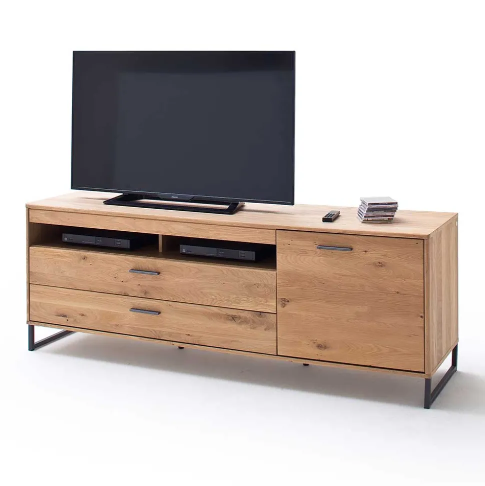 TV Schrank aus Eiche Bianco geölt - Assela