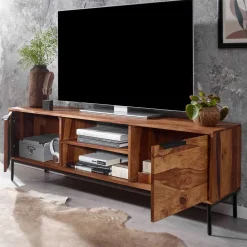 TV Schrank aus Sheesham Massivholz - Placer