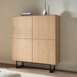 TV Sideboard und Highboard Set - Jaskin (zweiteilig)