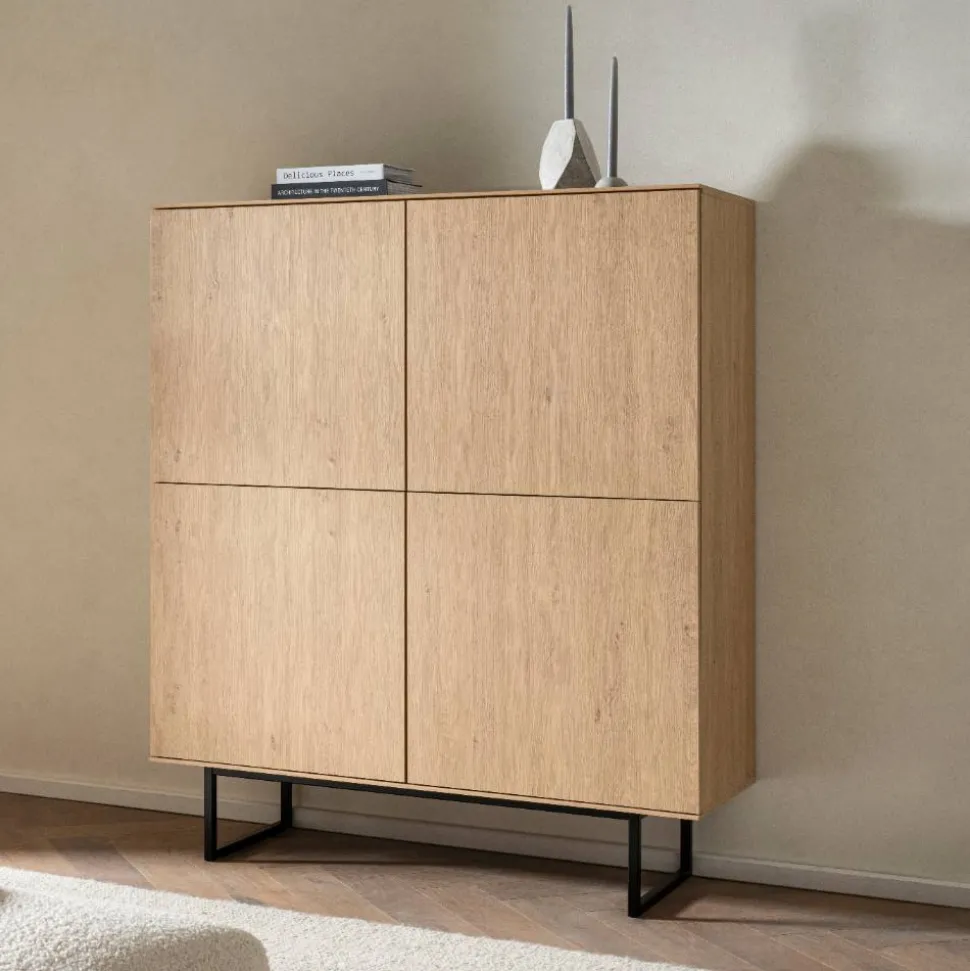 TV Sideboard und Highboard Set - Jaskin (zweiteilig)