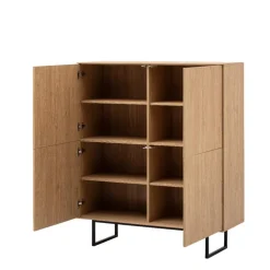TV Sideboard und Highboard Set - Jaskin (zweiteilig)