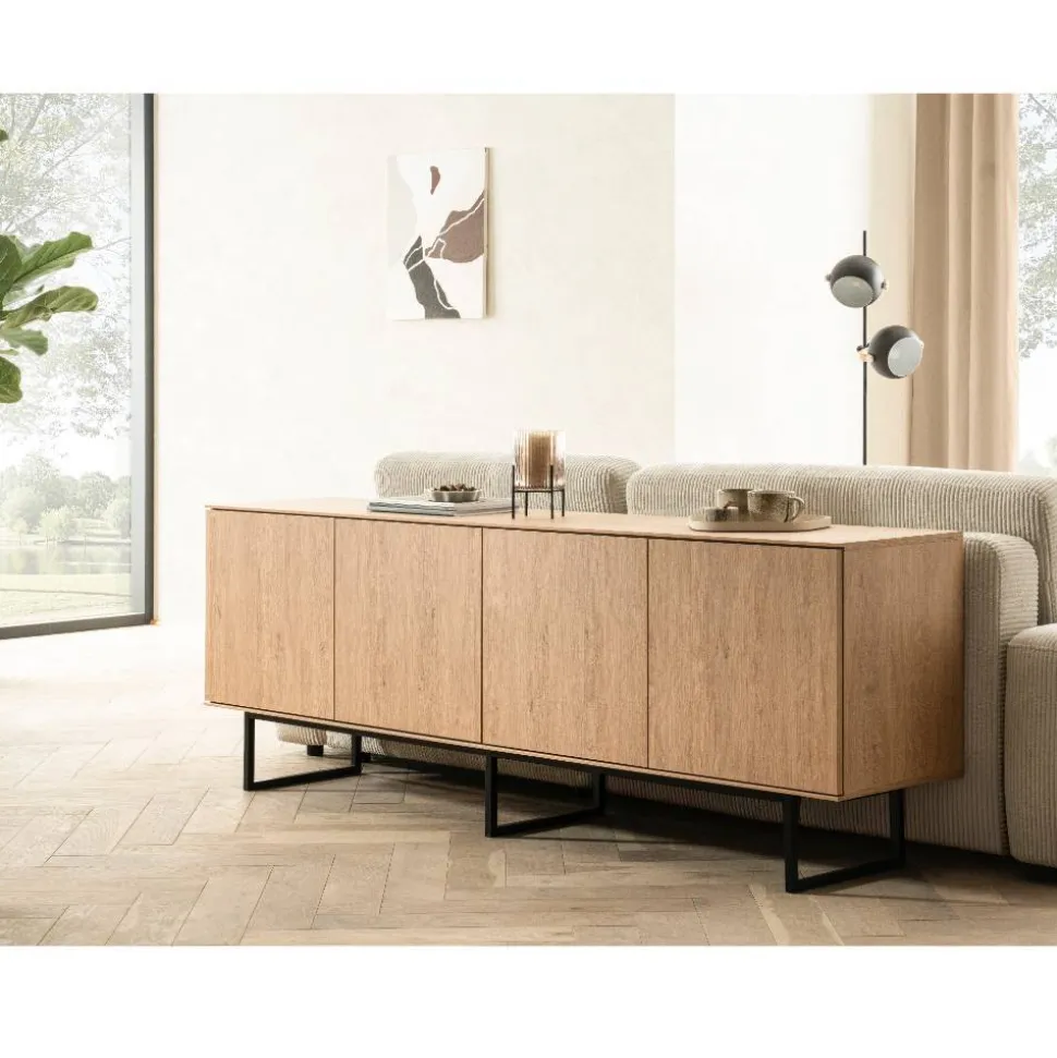 TV Sideboard und Highboard Set - Jaskin (zweiteilig)