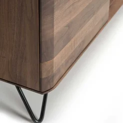 TV Unterschrank aus Nussbaum Massivholz - Rivossa