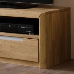 TV Unterschrank Croconia aus Wildeiche Massivholz