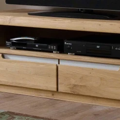 TV Unterschrank Croconia aus Wildeiche Massivholz