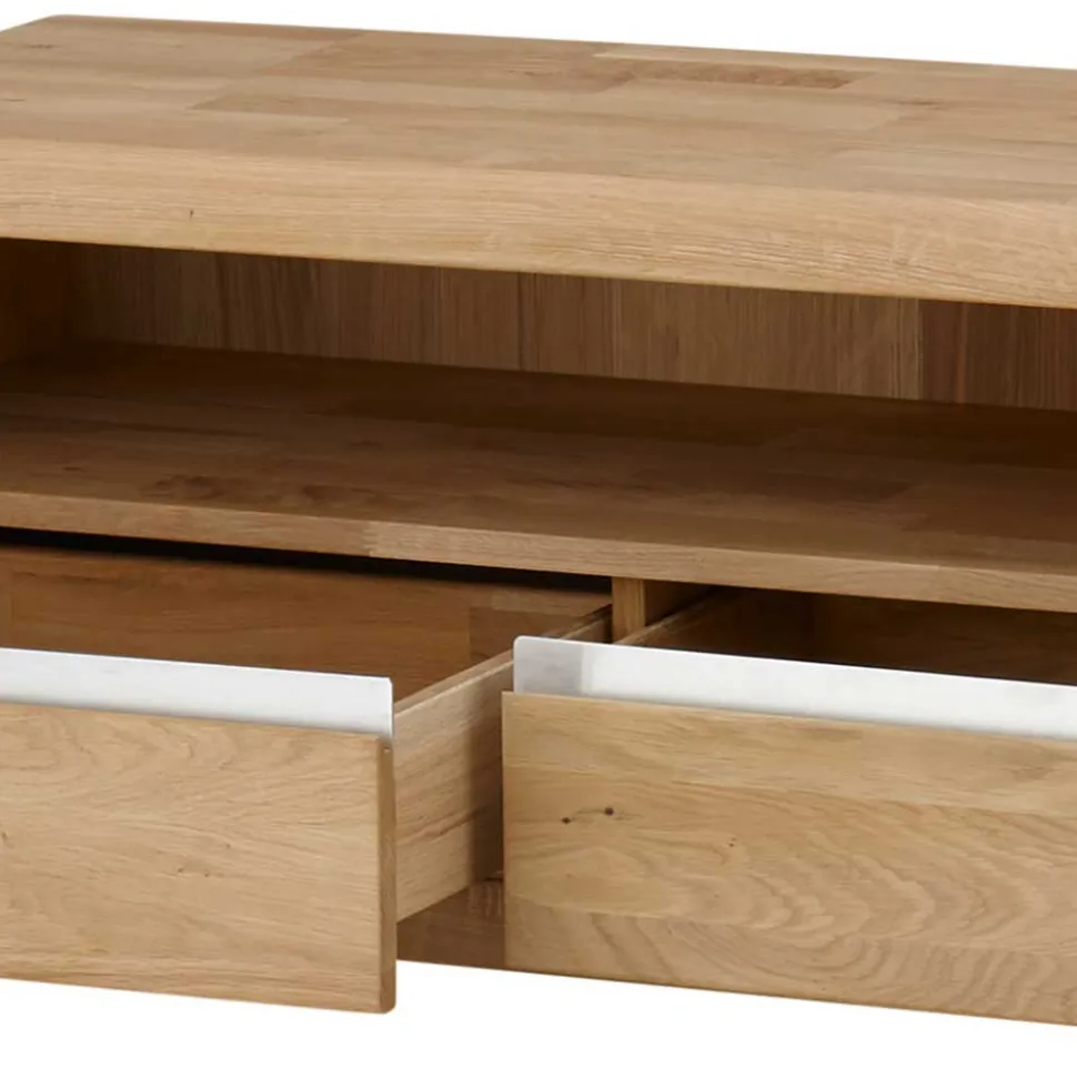 TV Unterschrank Croconia aus Wildeiche Massivholz