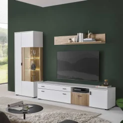 TV-Wohnwand-Möbelset modern - Nenaloro (dreiteilig)