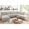 U-Sofa Wohnlandschaft in Creme - Bentema
