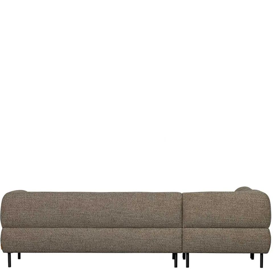 Viersitzer Ecksofa in Dunkelbraun - Marus