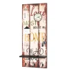 Vintage Garderobe Coventry mit Uhr