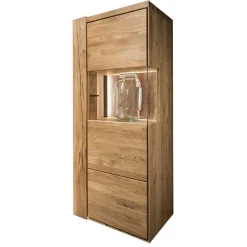 Vitrine aus Wildeiche geölt - Slaraduva