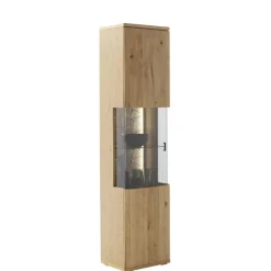 Vitrine in Wildeiche teilmassiv - Dagmy