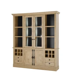 Vitrinenschrank im Landhaus Look - Hengas