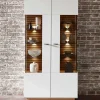 Vitrinenschrank mit Doppeltür - Niam
