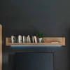 Wandboard in 180cm Breite Pontros mit Eiche Bianco Furnier
