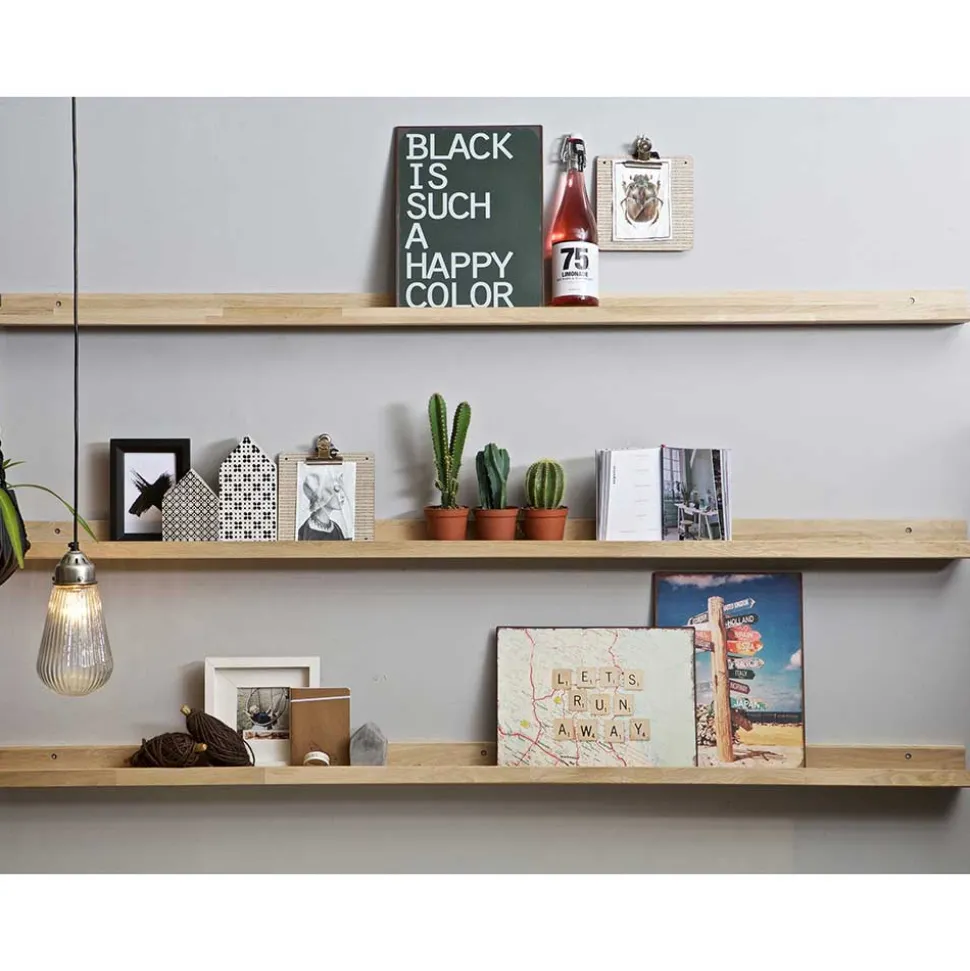 Wandboards aus Eichenholz massiv - Artjes (4er Set)