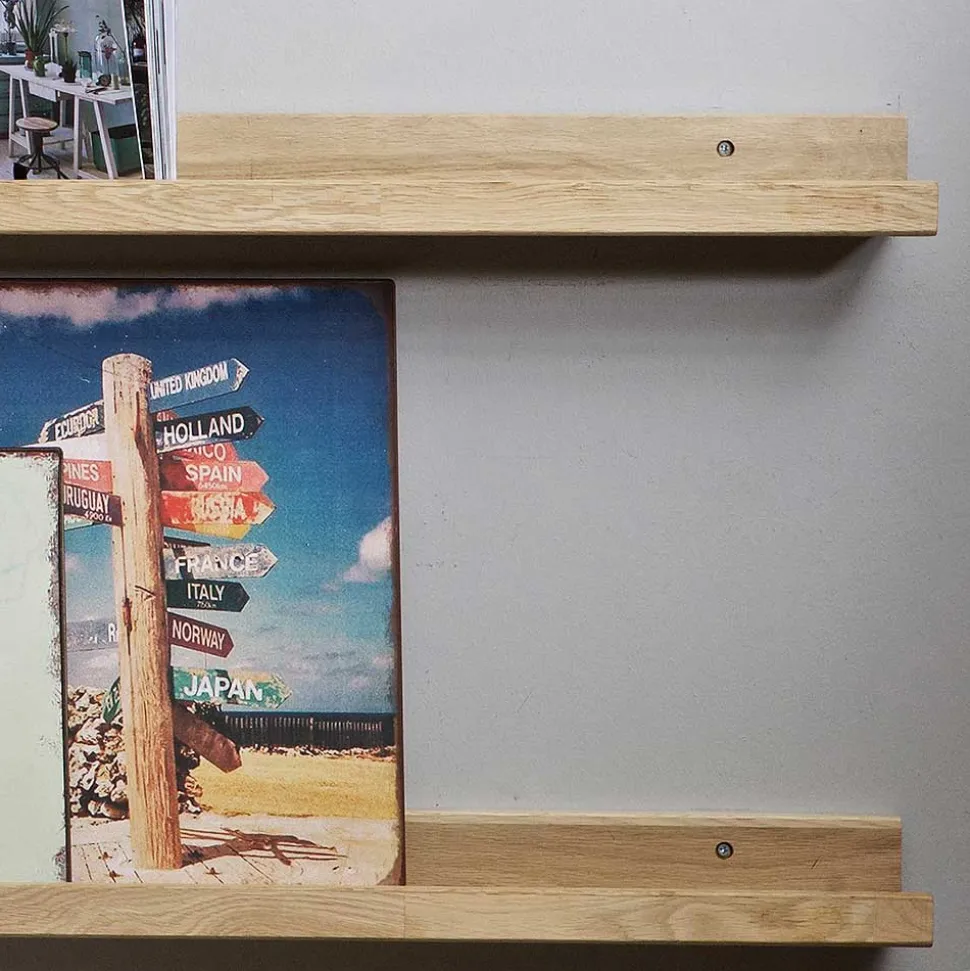 Wandboards aus Eichenholz massiv - Artjes (4er Set)