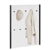 Wandgarderobe mit 10 Kleiderhaken - Nota