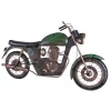 Wandgarderobe Moonshine im Motorrad Design