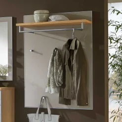 Wandpaneel Garderobe Diecca in Taupe