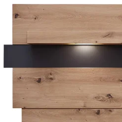 Wandpaneel mit Ablage & LED Beleuchtung - Kuetra