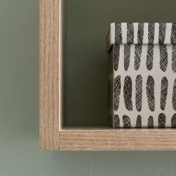 Wandregal ohne Rückwand in Sonoma-Eiche - Mavricara