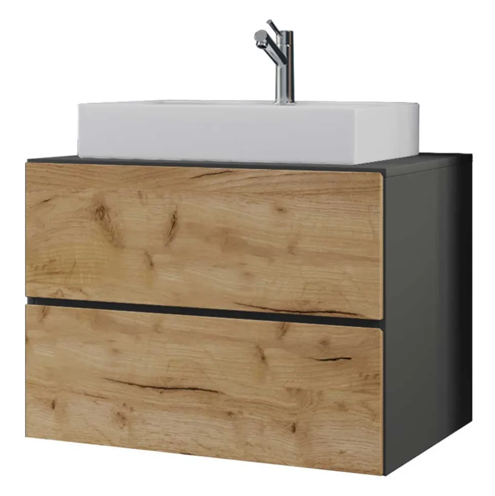 Waschbeckenschrank mit Aufsatzbecken - Effect