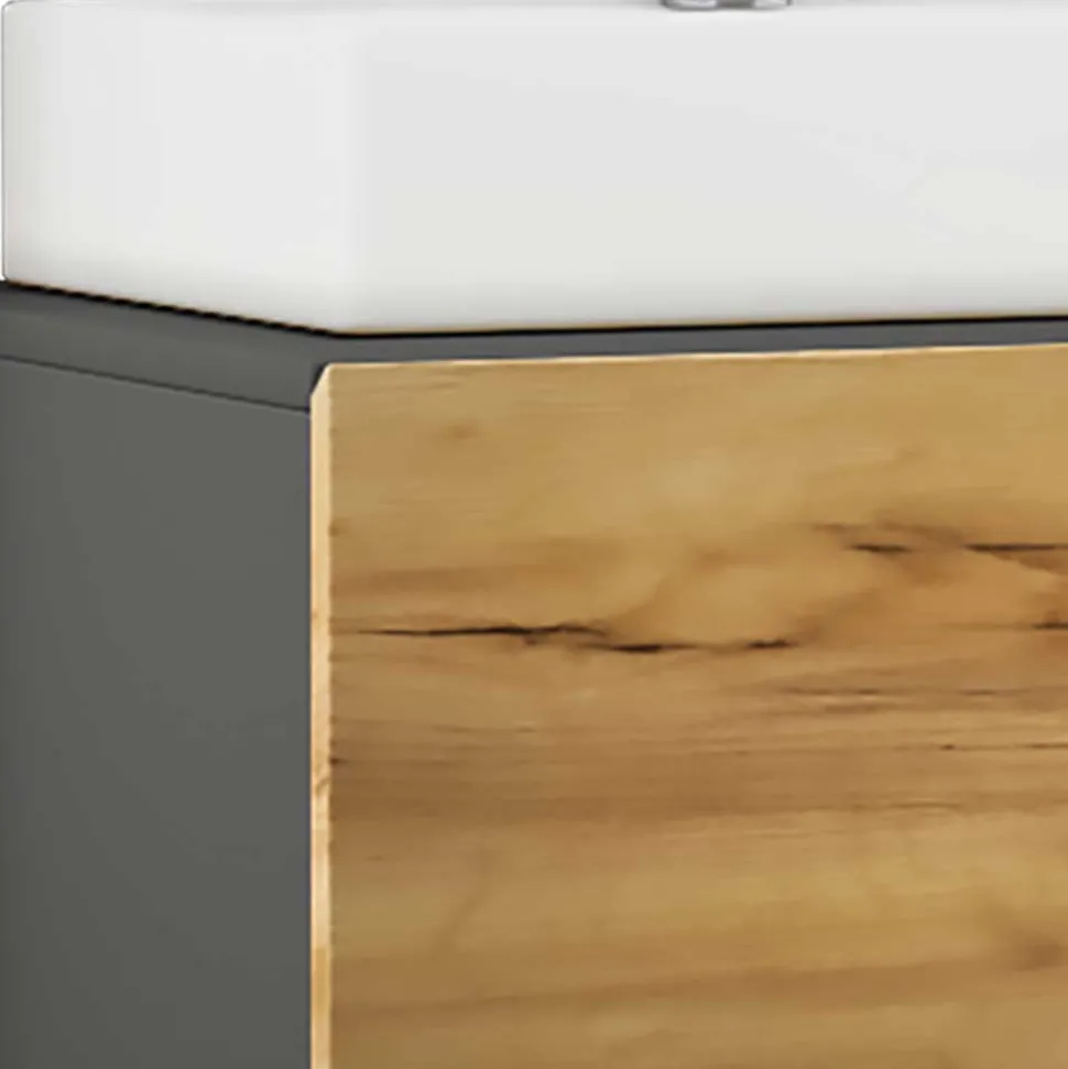 Waschbeckenschrank mit Aufsatzbecken - Effect