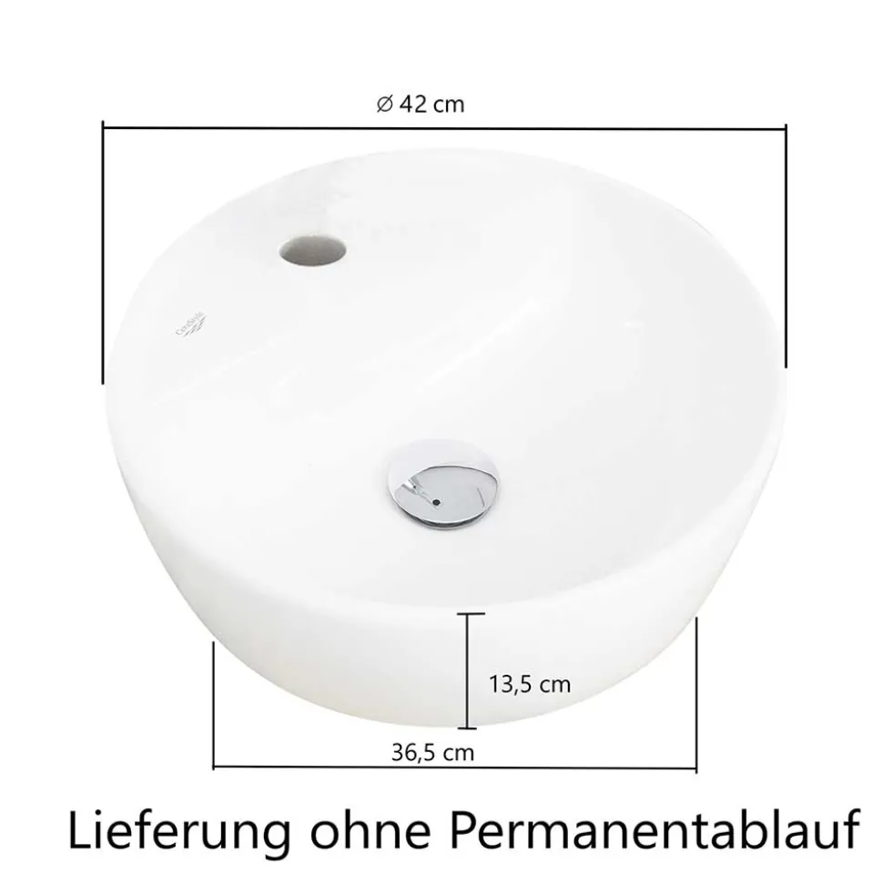 Waschtischkonsole mit Aufsatzbecken - Agiruan