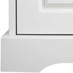 Weiße Flurmöbel im Landhausstil - Vesrav (dreiteilig)