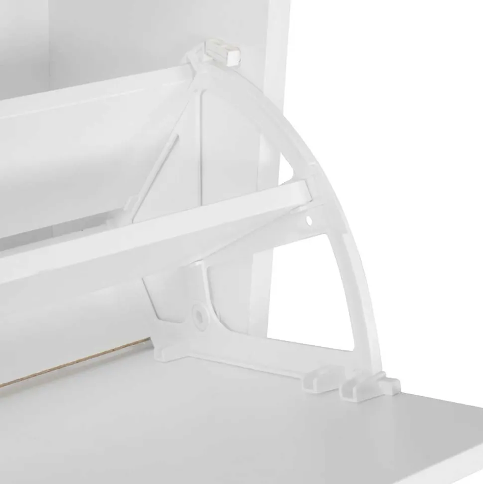 Weiße Garderobenmöbel Set - Mats (dreiteilig)