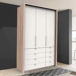 Weißer Kleiderschrank Made in Germany - Vaclyn