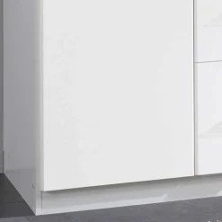 Weißer Kleiderschrank mit Spiegel - 179x199x58 cm - Venture