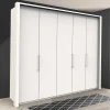 Weißer Schlafzimmer Schrank 3 türig - Donpiave