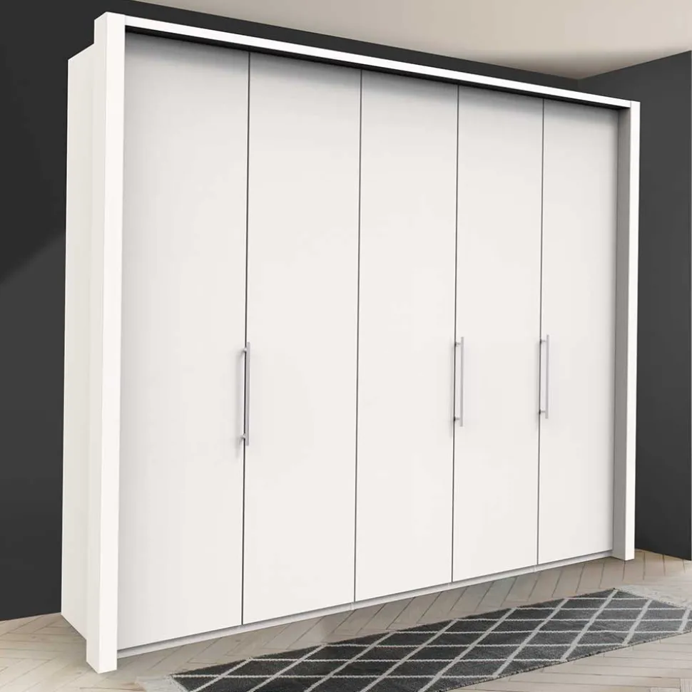 Weißer Schlafzimmer Schrank 3 türig - Donpiave