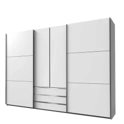 Weißer Schlafzimmerschrank in modernem Design - Gastruna