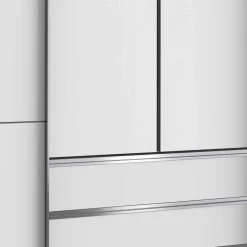 Weißer Schlafzimmerschrank in modernem Design - Gastruna