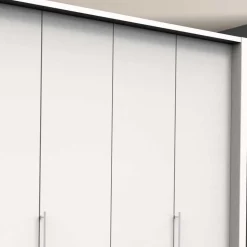 Weißer Schrank für Schlafraum 300 cm breit - Donpiave