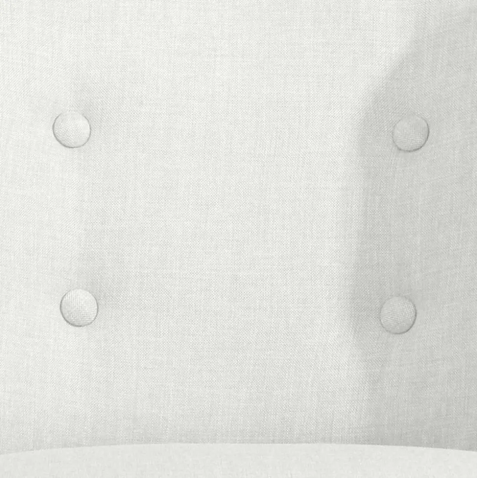 Weißer Sessel mit schwarzen Beinen - Runes