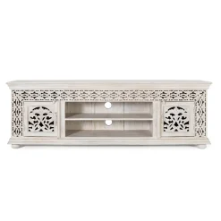 White Wash TV Lowboard - dekoratives Design - Snake
