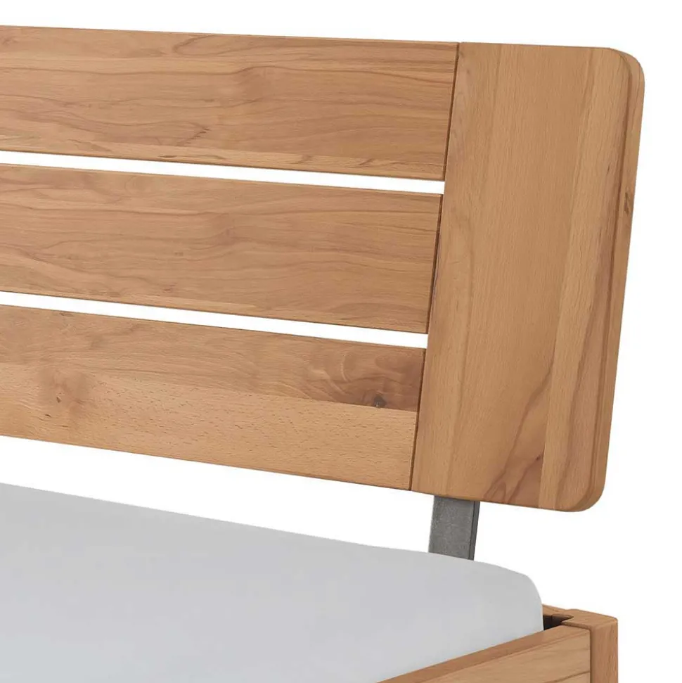 Wildbuche Bett mit 140 cm Breite modern - Sesedra