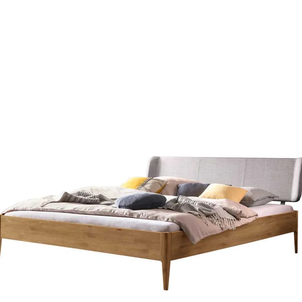 Wildeiche Bett in 160x200 180x200 - Locondra