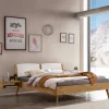 Wildeiche Ehebett in modernem Design - Joker