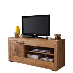 Wildeiche Fernsehtisch Troncon mit 130 cm Breite
