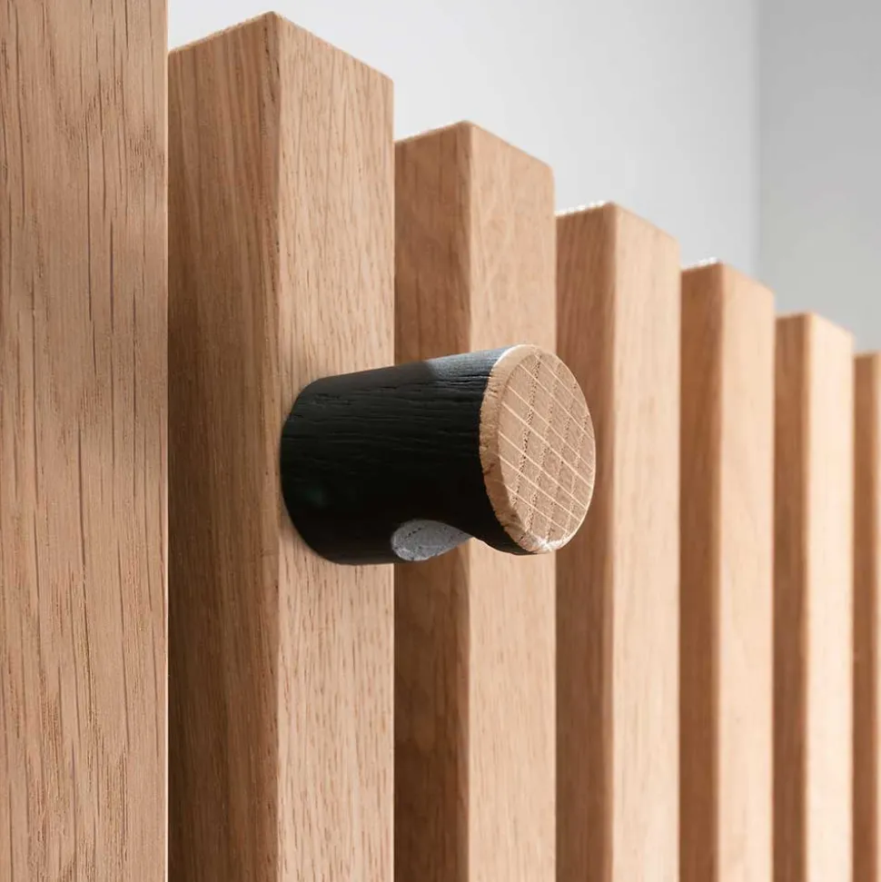 Wildeiche Sideboard im Skandi Design - Valouis