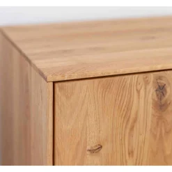Wildeiche Sideboard mit zwei Klappen & Türen - Cocondar